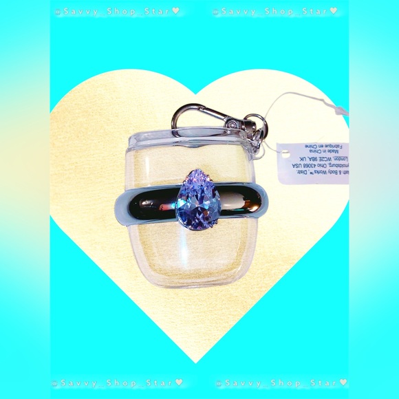 New Bath & Body Works Diamond Ring Pocketbac Holder - Picture 1 of 2